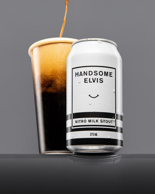 Handsome Elvis Nitro Milk Stout... uh huh.