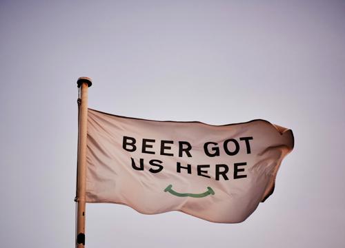 A thank you on International Beer Day